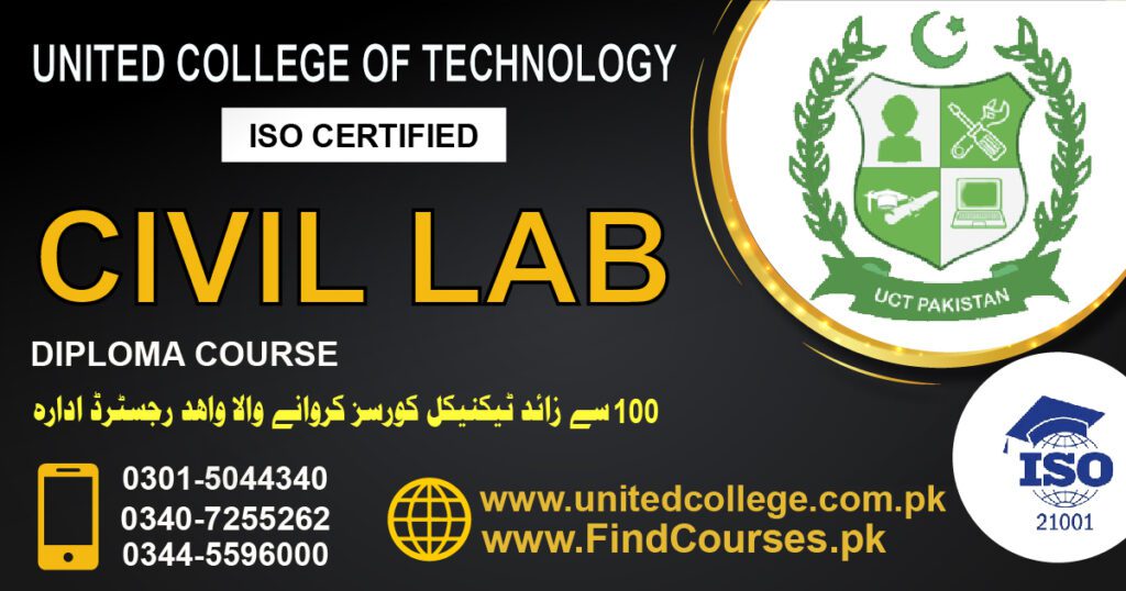 CIVIL LAB TECHNICIAN course in rawalpindi islamabad