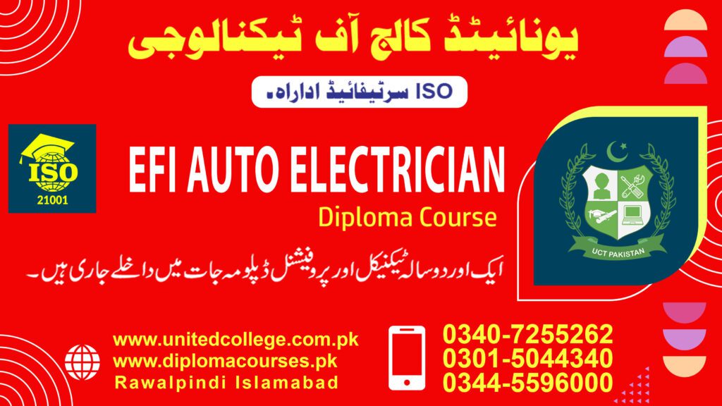 EFI AUTO ELECTRICIAN course in Rawalpindi Islamabad