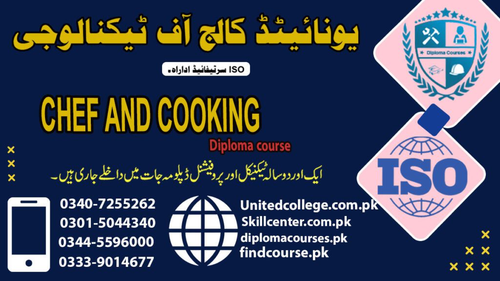 CHEF AND COOKING COURSE
